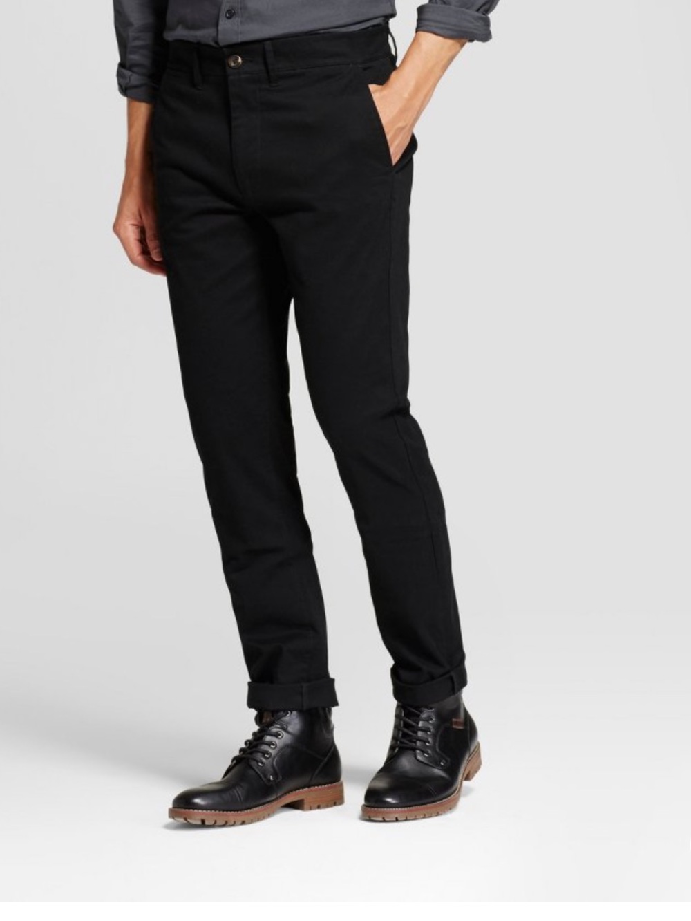 Goodfellow & Co Black Slim Chinos